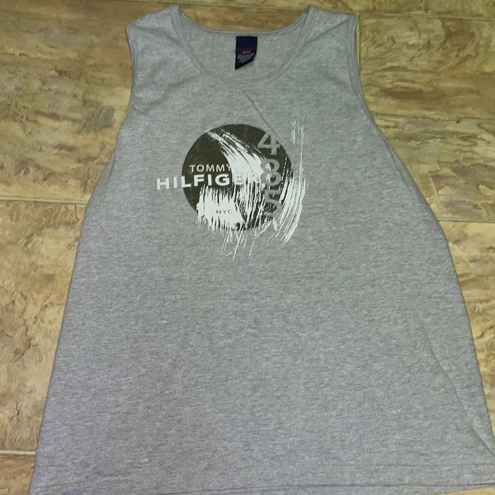 Vintage Tommy Jeans Gray Tank